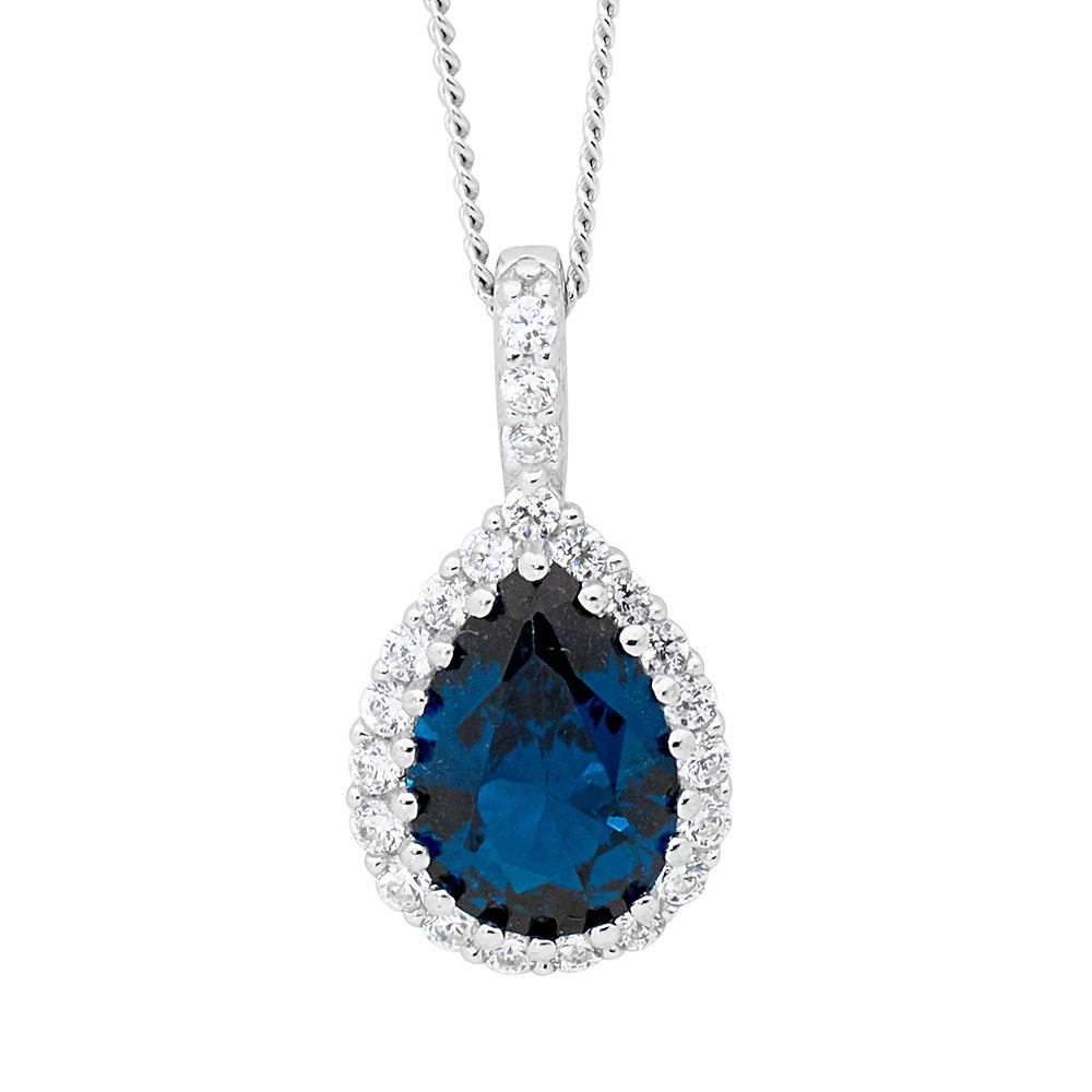 Ellani Pear Shape Pendant_0
