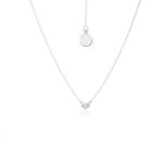 Superfine Necklace Keep Sake Rose Quartz + Silver_0