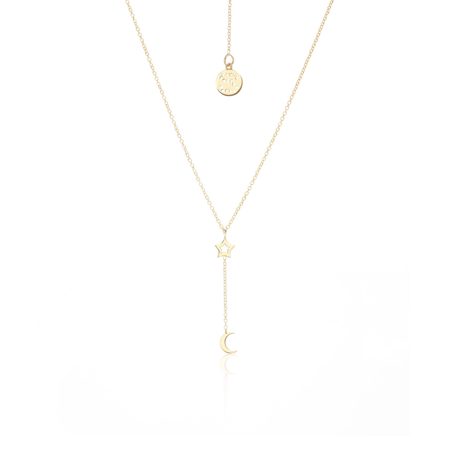 Superfine Necklace Starry Night Gold_0