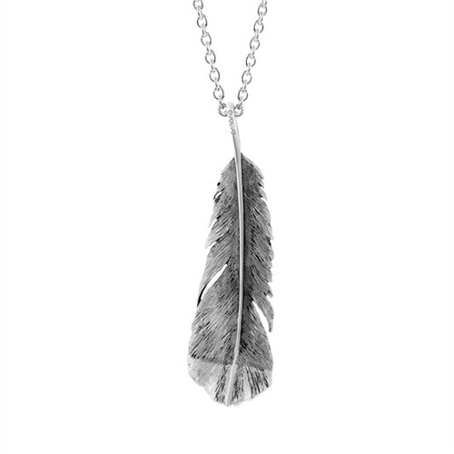 Evolve Huia Feather Pendant_0