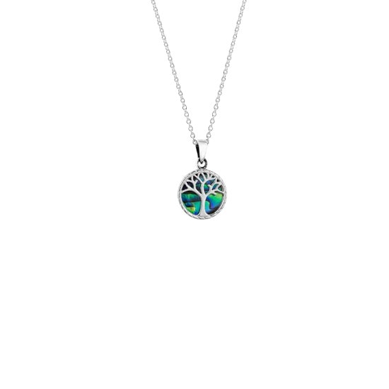 Evolve Tree Of Life Necklace (Strength) Paua_0