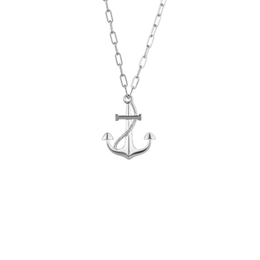 Anchor Necklace (Security) Knights The Jewellers Online Jewellery Store