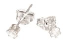 Silver 3mm CZ Studs_0