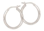 Silver 15mm Hoops_0