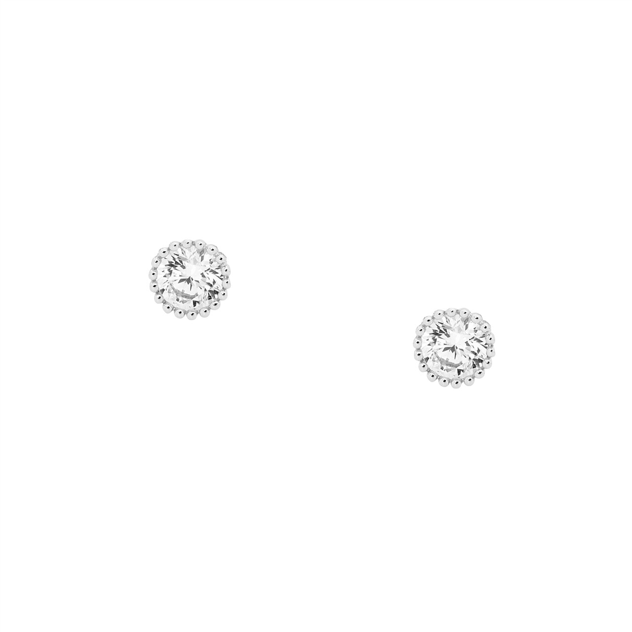 Silver CZ Studs_0