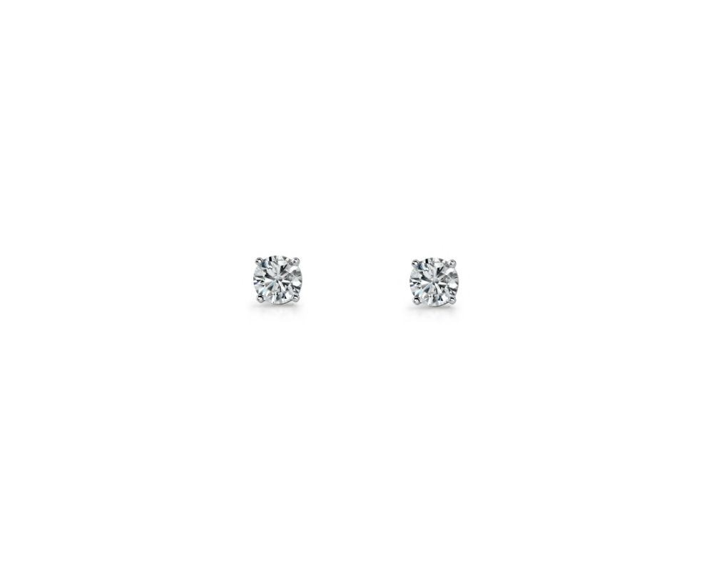 Silver CZ Studs_0