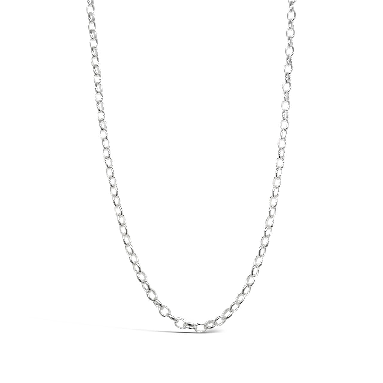 Silver BO1 Oval Belcher Chain_0