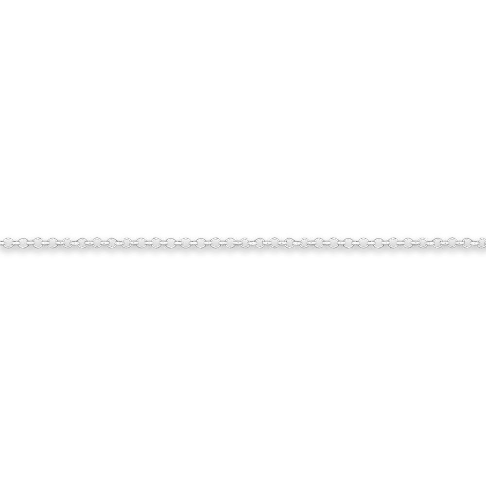 Stirling Silver Round Belcher 50cm Chain_0