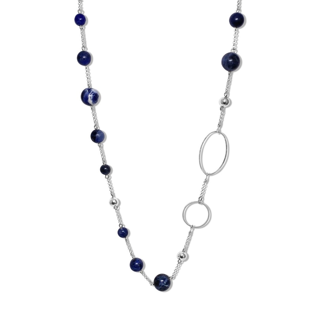 La Pierre Blue Vein Necklace_0