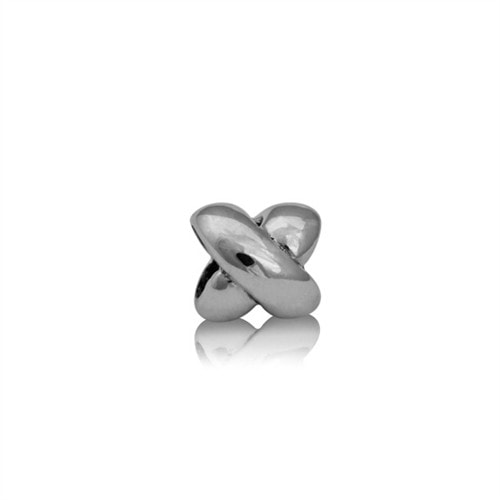 Evolve Sterling Silver Love & Kisses Charm_0