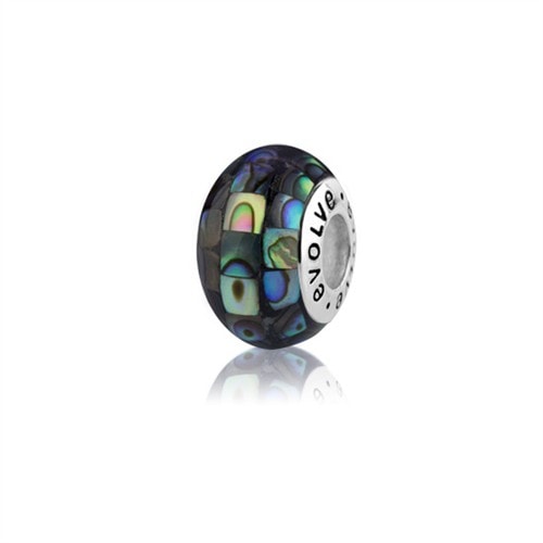 Evolve Paua Mosaic Charm_0