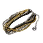 Steel Me Multi Layer Chain Bracelet_0