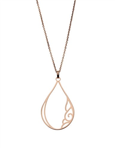 Pastiche Rose Plated Sky of Gold Pendant_0