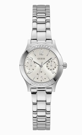 Ladies Silver Guess Watch_0