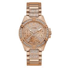 Rose Gold Guess Watch_0