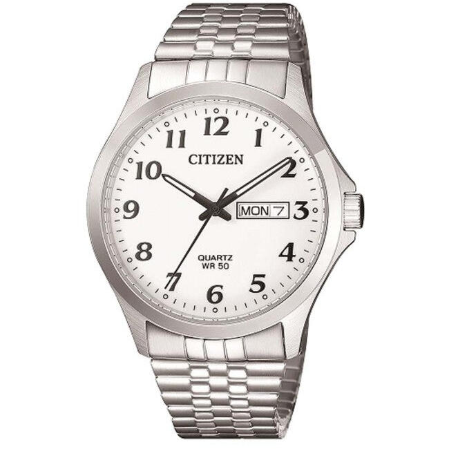 Citizen Gents Silver Analogue Watch_0