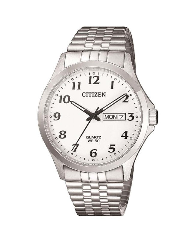 Citizen Gents Silver Analogue Watch_0