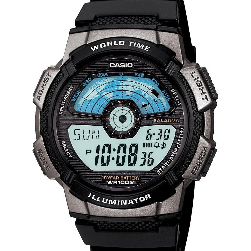 Casio Digital 100mtr Watch_0