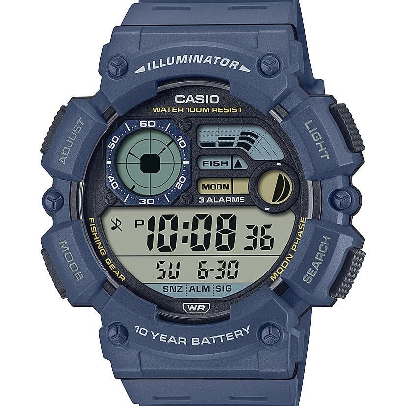 Casio Blue Digital Watch_0