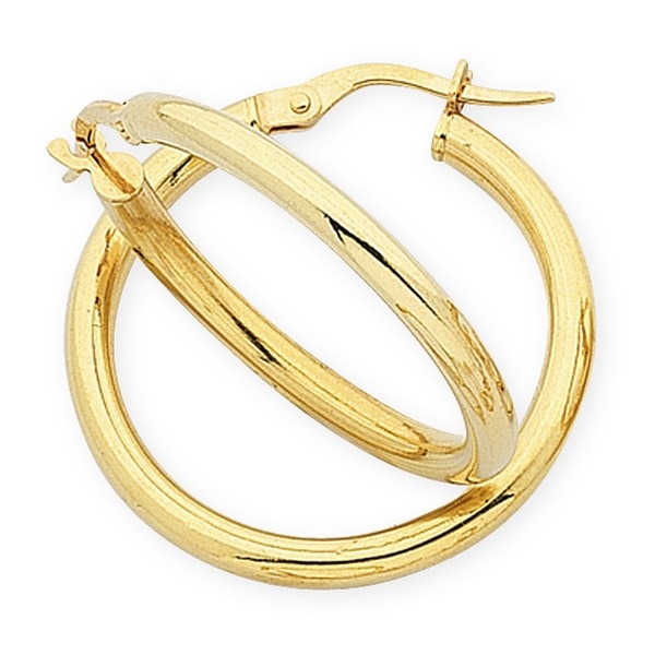 9ct Silver Filled Hoops_0