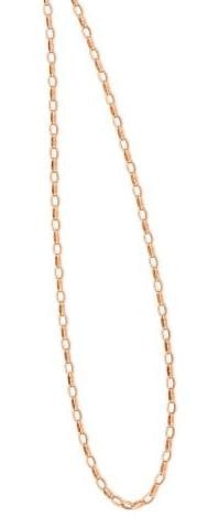 9ct Rose Gold Silver Filled 50cm Necklace_0