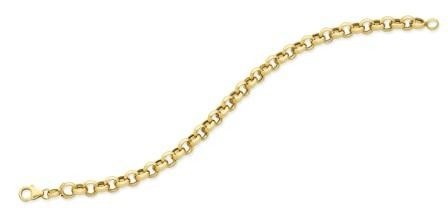 9ct Gold Silver Filled Bracelet_0
