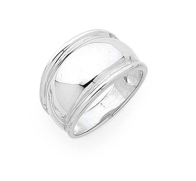 Silver Dome Ring_0