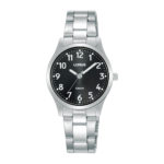 Lorus Ladies Silver and Black Analogue Watch_0