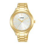 Lorus lds gold ana 50mtr watch_0