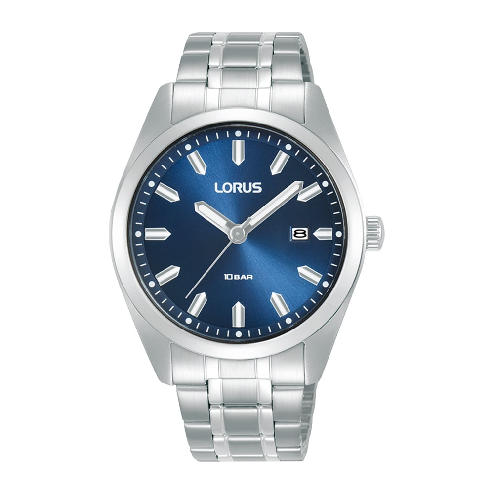 Lorus Gents Silver Analogue Watch_0