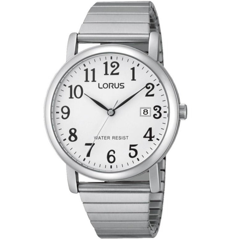 Lorus Mens Silver watch_0