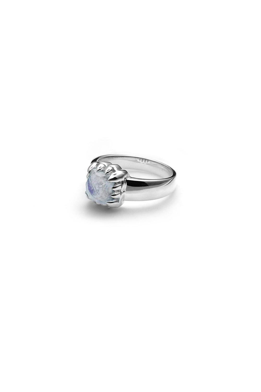 Baby Claw Moonstone Ring_0