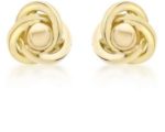 9ct Yellow Gold Stud Earrings_0