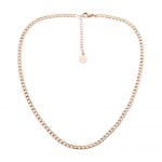 Stainless Steel Rose Gold Plated Necklace_0