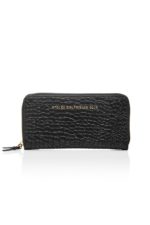 Big Trouble Wallet Matte Black and Gold_0