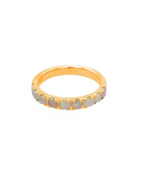 9ct Yellow Gold Opal Ring_0