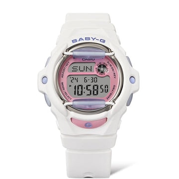 Baby G Pink/Purple and White Digital Watch_0