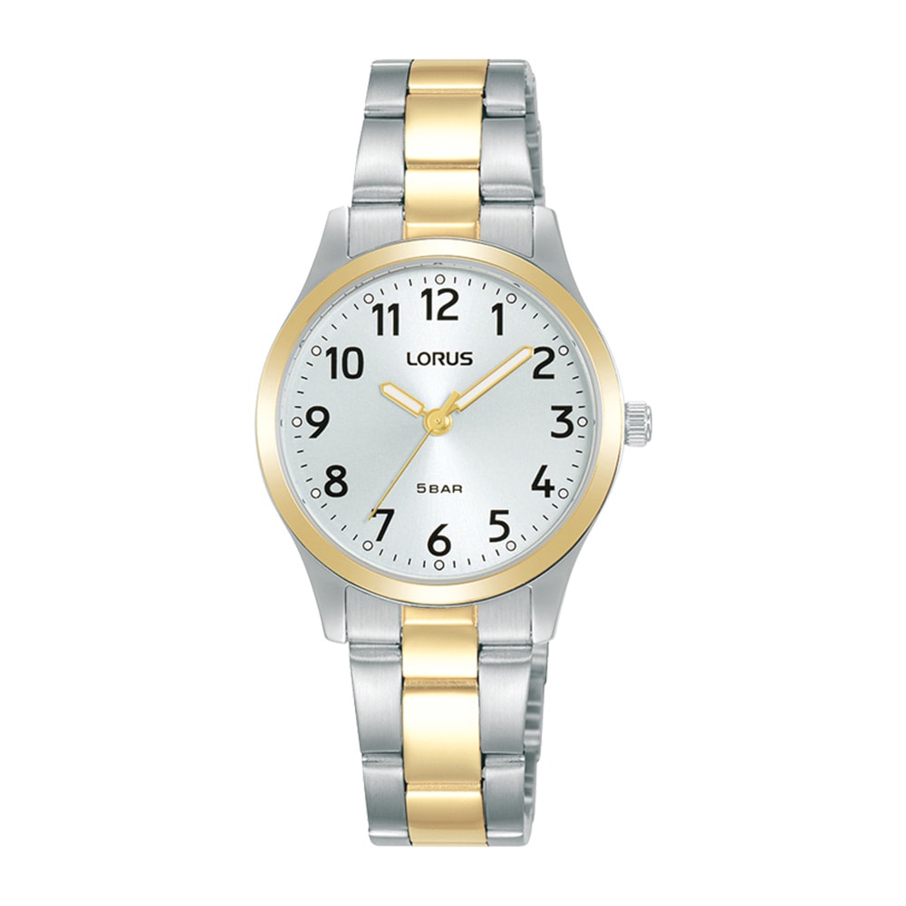 Lorus Ladies Two Tone Analogue Watch_0