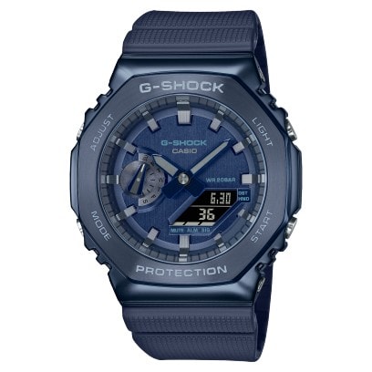 G-Shock Blue Metalic Analogue Watch 200m_0