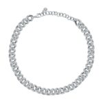 Chiara Ferragni Sterling Silver and Cubic Zirconia Necklace_0