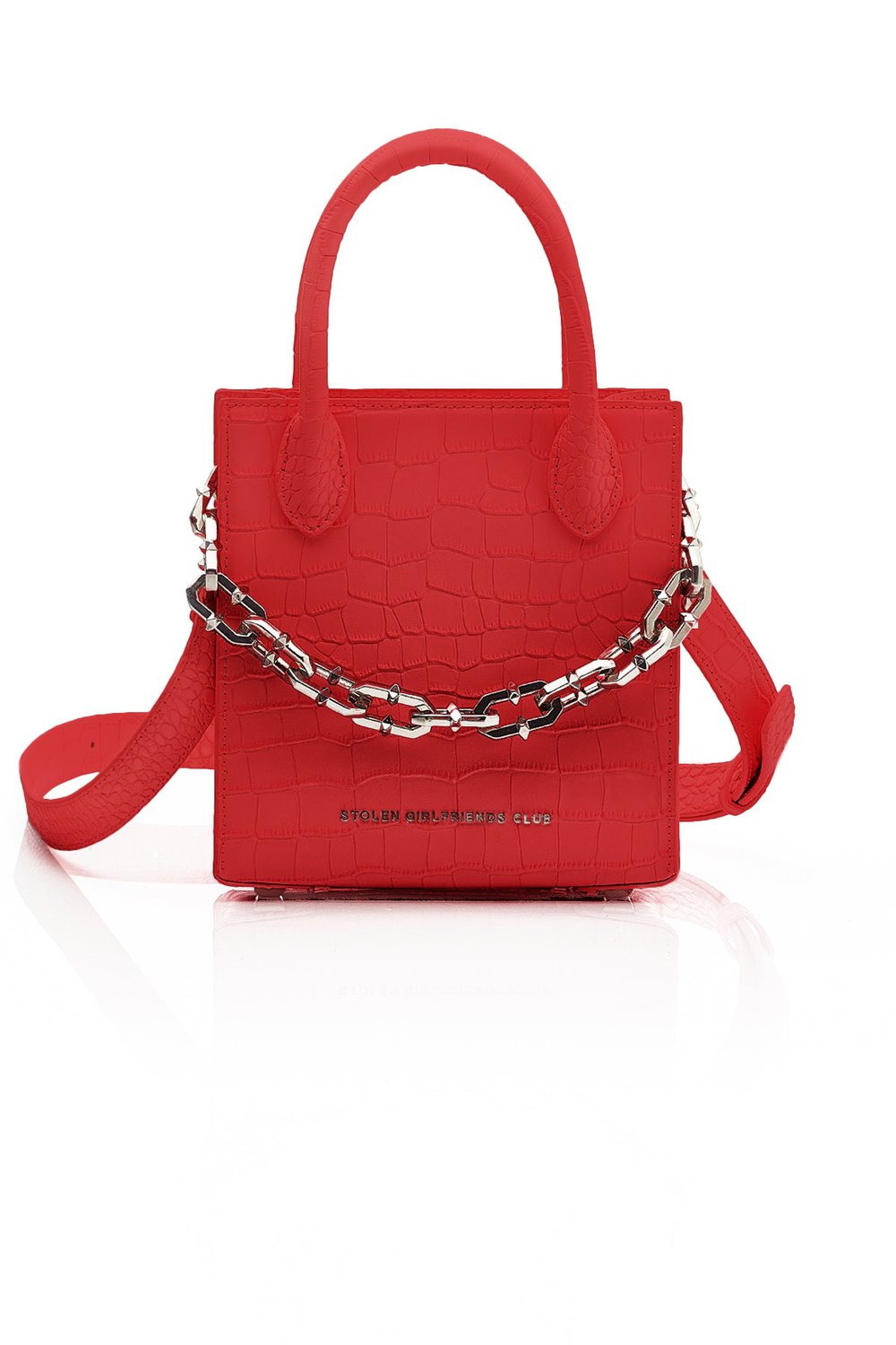Stolen Girlfriends Club Tour Buddy Tote Cherry Leather_0