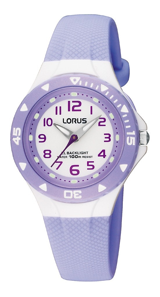 Purple Analoge Watch 100mtr_0