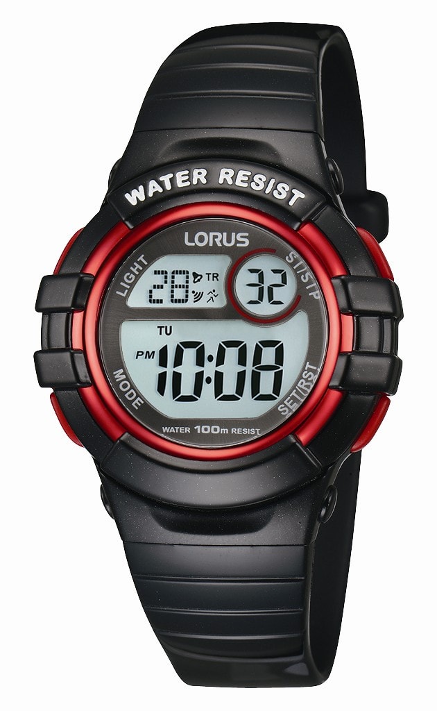 Lorus Black Digital Watch_0