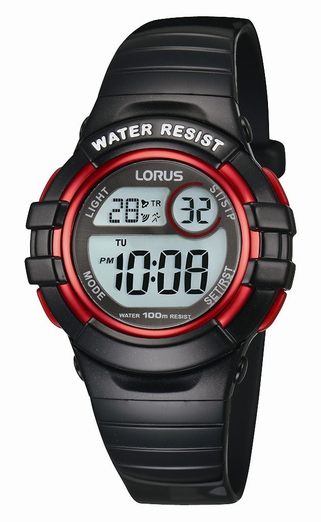 Lorus Black Digital Watch Knights The Jewellers Online Jewellery Store