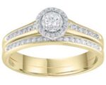 9ct Yellow Gold Bridal Set_0