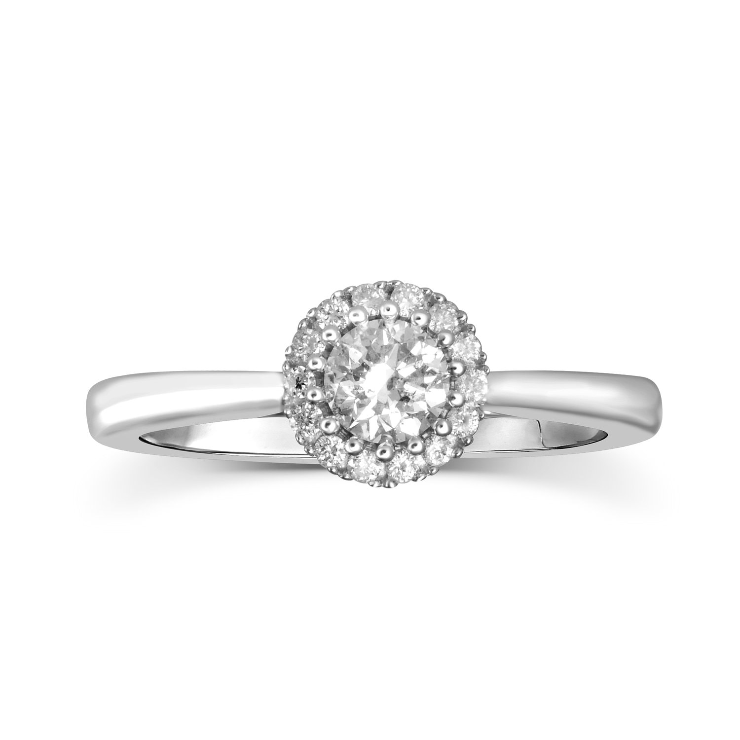 10ct White Gold 0.50ct Diamond Ring_0