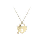 9ct Gold Heart Necklace_0