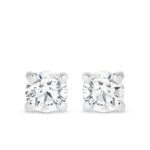 9ct Gold Diamond Earrings_0