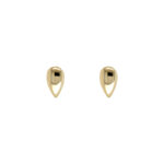 Gold Teardrop Studs_0