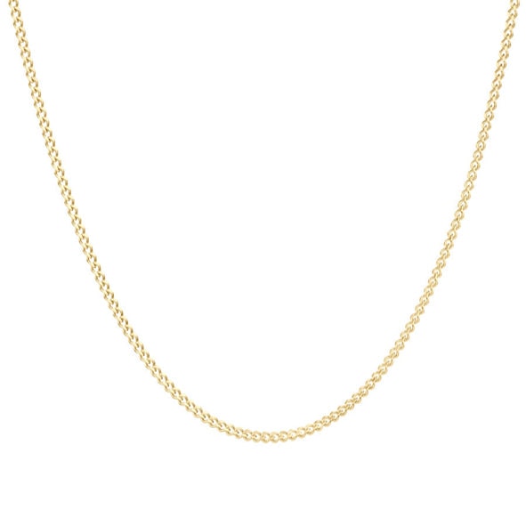 9ct Yellow Gold 50cm Curb Chain CD40_0